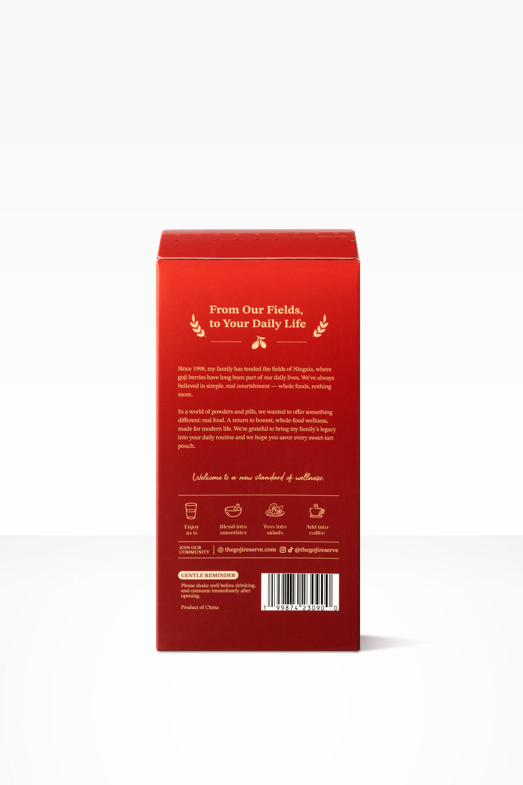 Goji Berry Purée -  For Vision + Glow