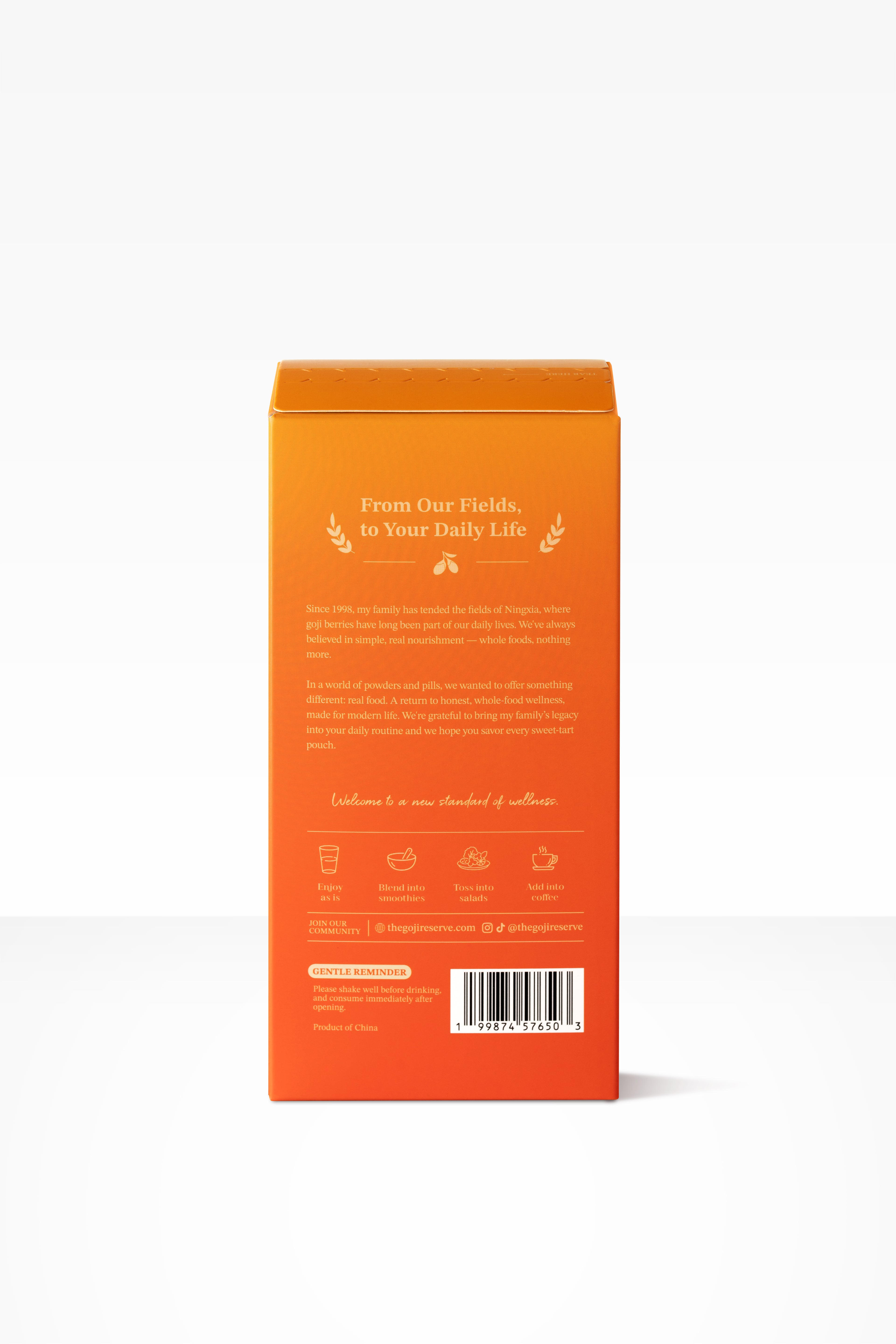 Goji Berry Purée - For Digestion + Nourishment